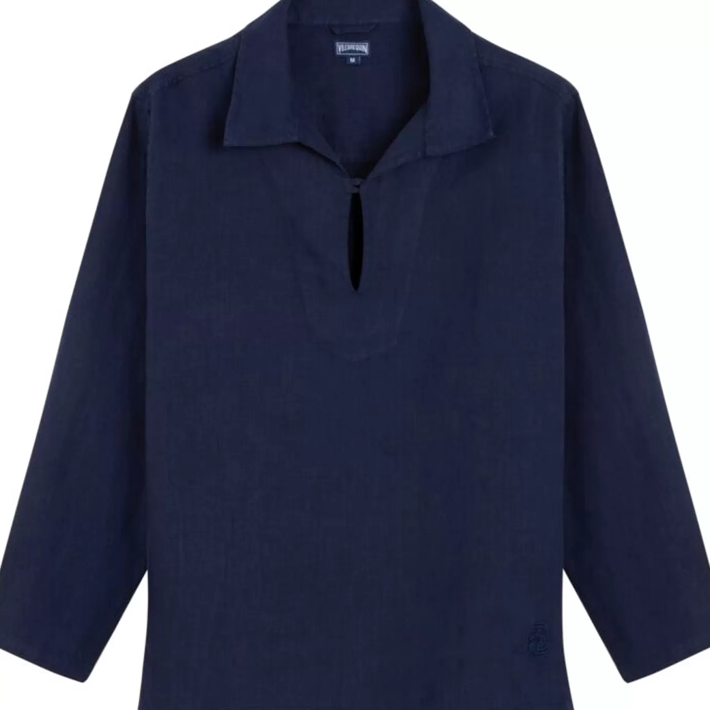 Ines De La Fressange Paris Vareuse unisexe Ines x Vilebrequin, en lin couleur Navy